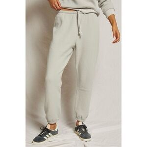 PWT jones cotton military quilted thermal drawstring jogger sweatpants
